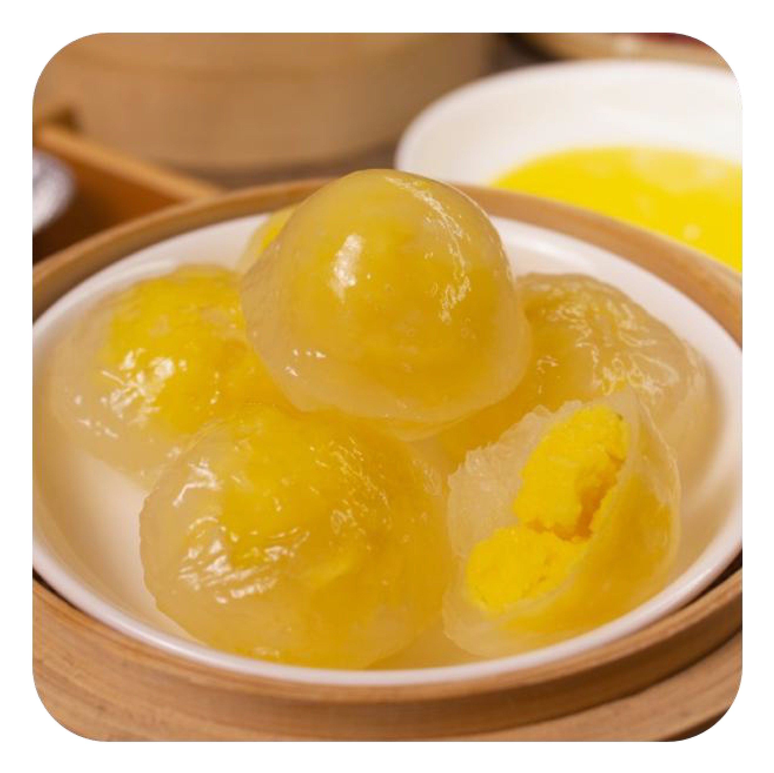 奶黃水晶球
